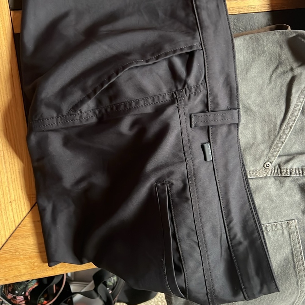 fishing HAWKE&Co. Black dress casual sport like new Pro series mens SHORTS PANT